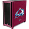 NHL Colorado Avalanche Solid Background Corsair 4000D Tempered Glass Mid-Tower ATX Case Skin