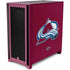 NHL Colorado Avalanche Solid Background Corsair 4000D Tempered Glass Mid-Tower ATX Case Skin