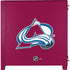 NHL Colorado Avalanche Solid Background Corsair 4000D Tempered Glass Mid-Tower ATX Case Skin