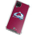 NHL Colorado Avalanche Solid Background Galaxy A12 Clear Case