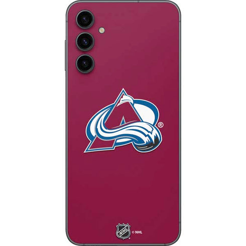 NHL Colorado Avalanche Solid Background Galaxy A14 5G Skin