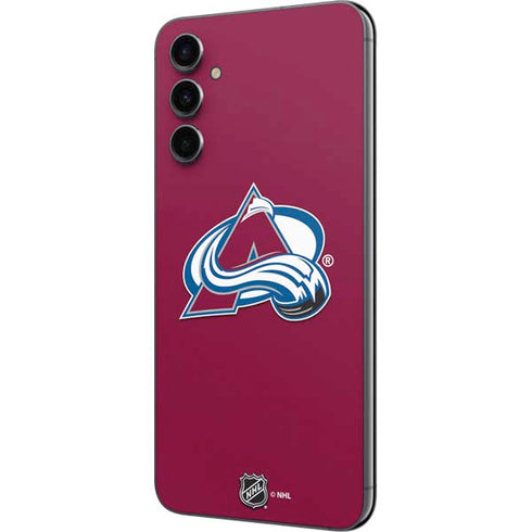 NHL Colorado Avalanche Solid Background Galaxy A14 5G Skin