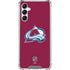 NHL Colorado Avalanche Solid Background Galaxy A15 5G Clear Case