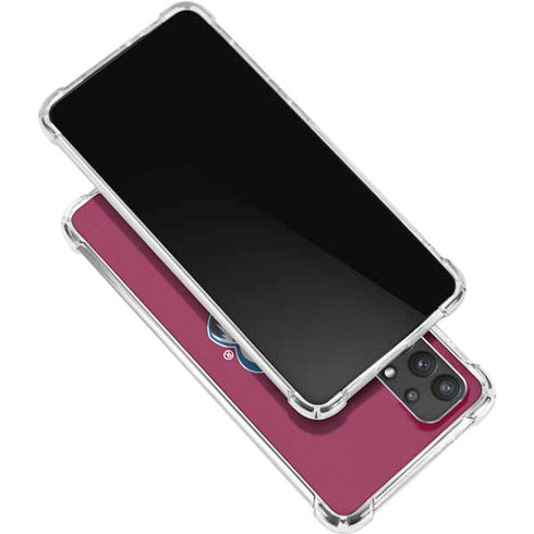 NHL Colorado Avalanche Solid Background Galaxy A32 5G Clear Case