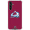 NHL Colorado Avalanche Solid Background Galaxy A54 5G Clear Case