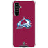 NHL Colorado Avalanche Solid Background Galaxy A54 5G Clear Case