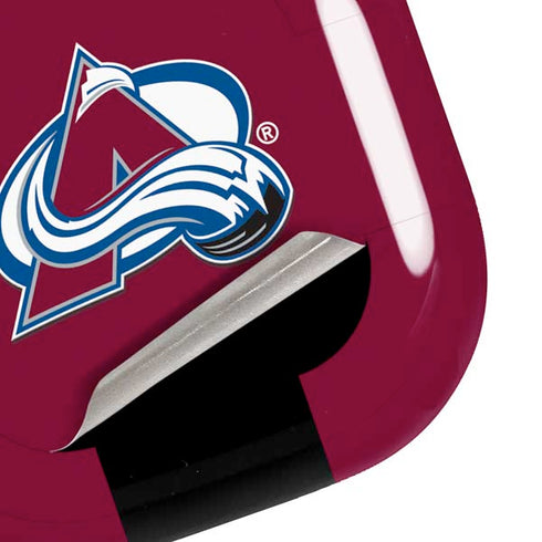 NHL Colorado Avalanche Solid Background Galaxy Buds Pro Skin