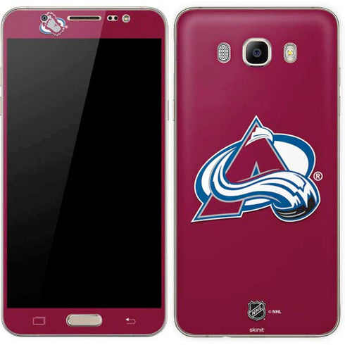 NHL Colorado Avalanche Solid Background Galaxy J7 Skin