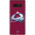NHL Colorado Avalanche Solid Background Galaxy Note 8 Skin