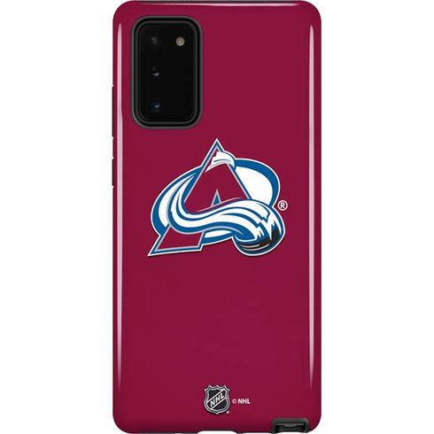NHL Colorado Avalanche Solid Background Galaxy Note20 5G Pro Case