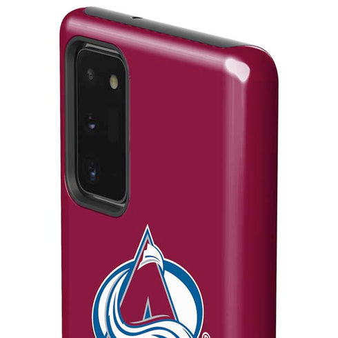 NHL Colorado Avalanche Solid Background Galaxy Note20 5G Pro Case