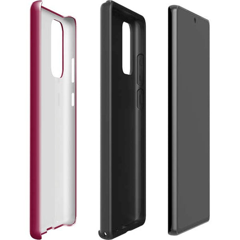 NHL Colorado Avalanche Solid Background Galaxy Note20 5G Pro Case