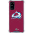 NHL Colorado Avalanche Solid Background Galaxy S20 FE Clear Case