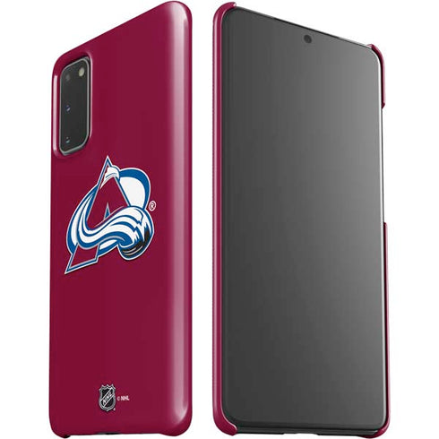 NHL Colorado Avalanche Solid Background Galaxy S20 Lite Case