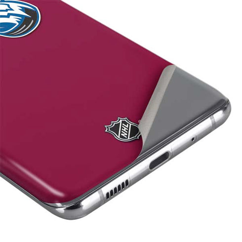 NHL Colorado Avalanche Solid Background Galaxy S20 Plus Skin