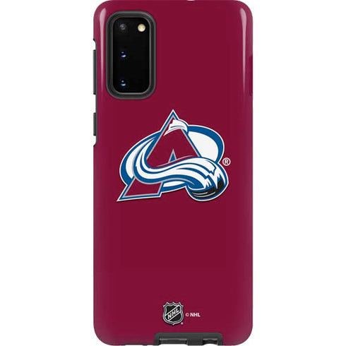 NHL Colorado Avalanche Solid Background Galaxy S20 Pro Case