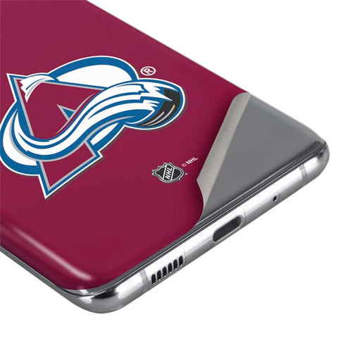 NHL Colorado Avalanche Solid Background Galaxy S20 Ultra 5G Skin