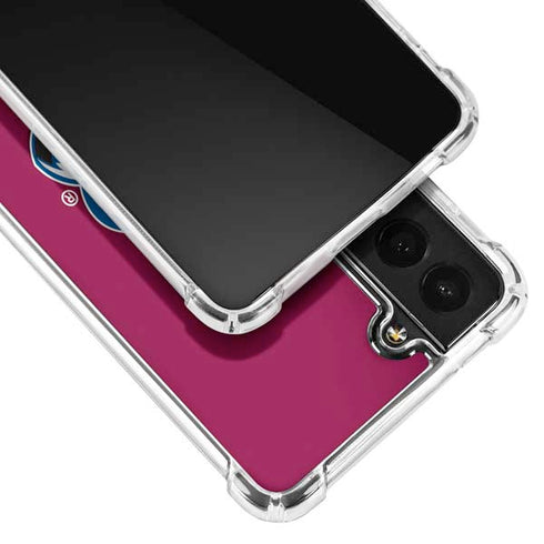 NHL Colorado Avalanche Solid Background Galaxy S21 Plus 5G Clear Case