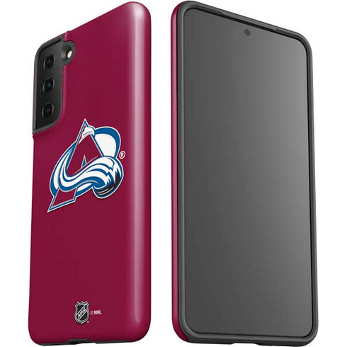 NHL Colorado Avalanche Solid Background Galaxy S21 Plus 5G Pro Case