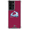 NHL Colorado Avalanche Solid Background Galaxy S21 Ultra 5G Clear Case