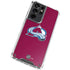 NHL Colorado Avalanche Solid Background Galaxy S21 Ultra 5G Clear Case