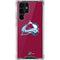 NHL Colorado Avalanche Solid Background Galaxy S22 Ultra Clear Case