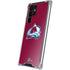 NHL Colorado Avalanche Solid Background Galaxy S22 Ultra Clear Case