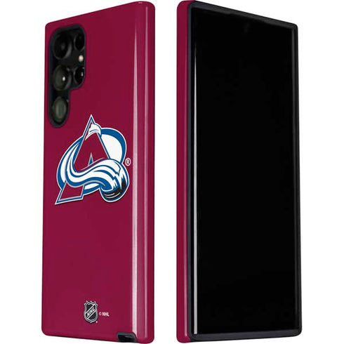 NHL Colorado Avalanche Solid Background Galaxy S22 Ultra Pro Case