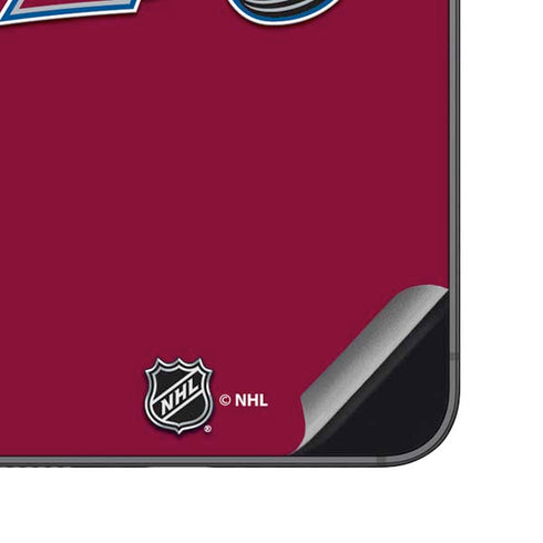 NHL Colorado Avalanche Solid Background Galaxy S23 FE Skin