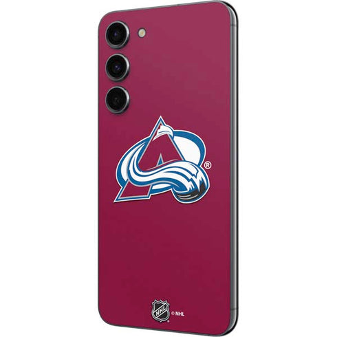 NHL Colorado Avalanche Solid Background Galaxy S23 Plus Skin
