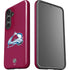 NHL Colorado Avalanche Solid Background Galaxy S24 Impact Case