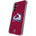 NHL Colorado Avalanche Solid Background Galaxy S24 Plus Clear Case