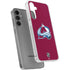 NHL Colorado Avalanche Solid Background Galaxy S24 Plus Clear Case
