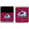 NHL Colorado Avalanche Solid Background Galaxy Z Flip3 5G Skin