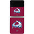 NHL Colorado Avalanche Solid Background Galaxy Z Flip3 5G Skin