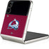NHL Colorado Avalanche Solid Background Galaxy Z Flip3 5G Skin