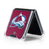 NHL Colorado Avalanche Solid Background Galaxy Z Flip5 5G Clear Case