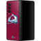 NHL Colorado Avalanche Solid Background Galaxy Z Fold3 5G Skin