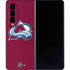 NHL Colorado Avalanche Solid Background Galaxy Z Fold4 5G Skin