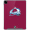 NHL Colorado Avalanche Solid Background iPad Pro 12.9in (2020) Clear Case