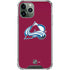 NHL Colorado Avalanche Solid Background iPhone 12 Pro Clear Case