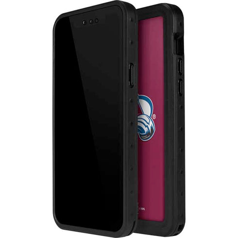 NHL Colorado Avalanche Solid Background iPhone 12 Pro Waterproof Case