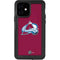 NHL Colorado Avalanche Solid Background iPhone 12 Waterproof Case