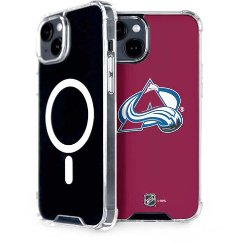 NHL Colorado Avalanche Solid Background iPhone 13 MagSafe Case
