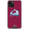 NHL Colorado Avalanche Solid Background iPhone 14 Clear Case