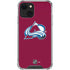 NHL Colorado Avalanche Solid Background iPhone 14 Clear Case