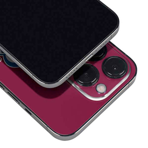 NHL Colorado Avalanche Solid Background iPhone 14 Pro Max Skin