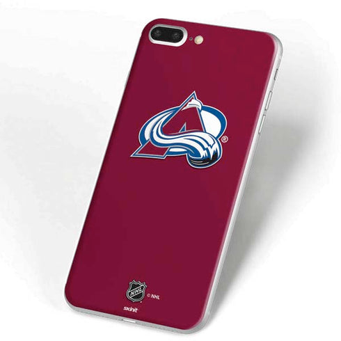 NHL Colorado Avalanche Solid Background iPhone 7 Plus Skin