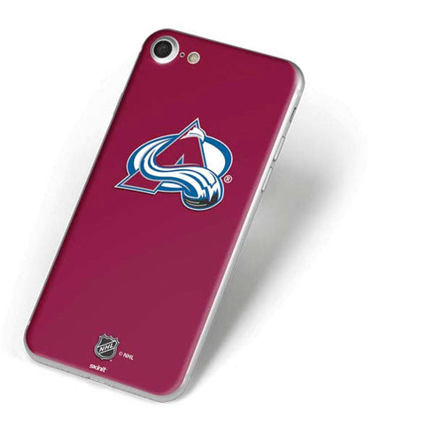 NHL Colorado Avalanche Solid Background iPhone 7 Skin