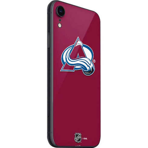 NHL Colorado Avalanche Solid Background iPhone SE (2nd & 3rd Gen) Skin
